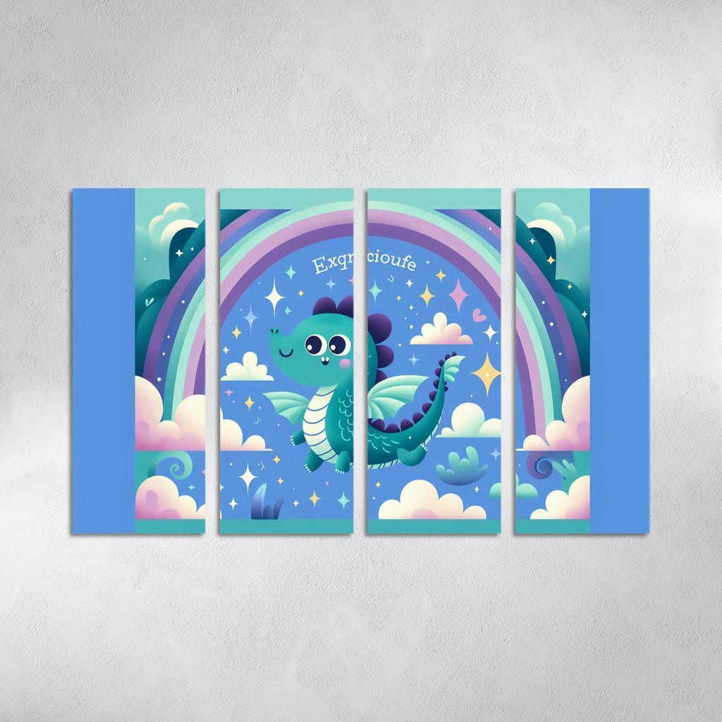 Dreamy Dragons - Fantasy Flight Framed Paintings