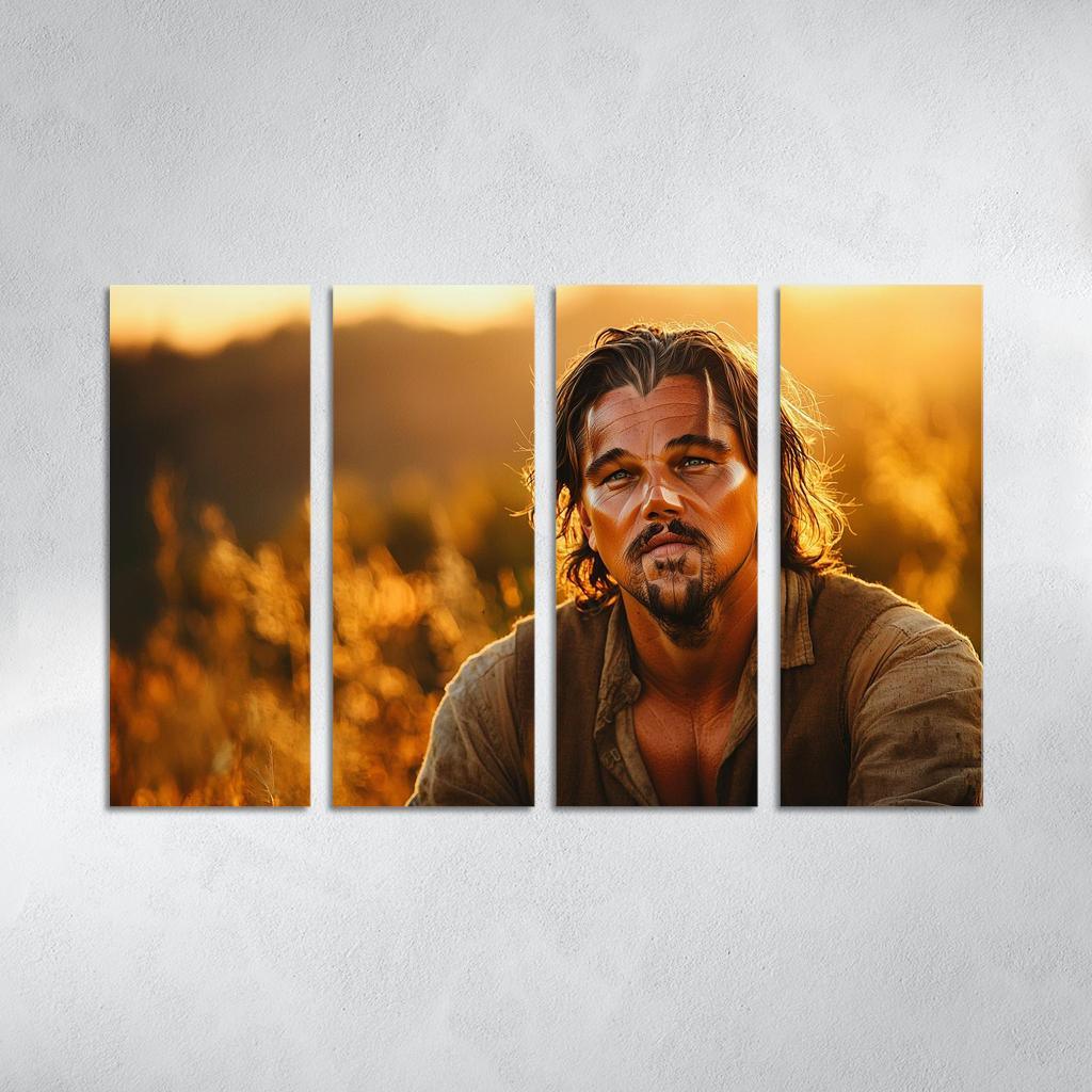 Leonardo Dicaprio Chasing Dreams Beyond Titanic Waters Framed Paintings