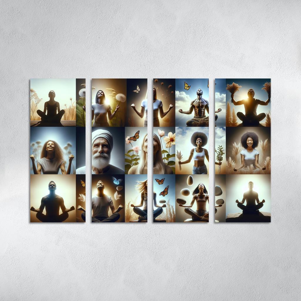 Resilience In The Face Of Adversity Stories Of Survivors Custom Paintings Frame