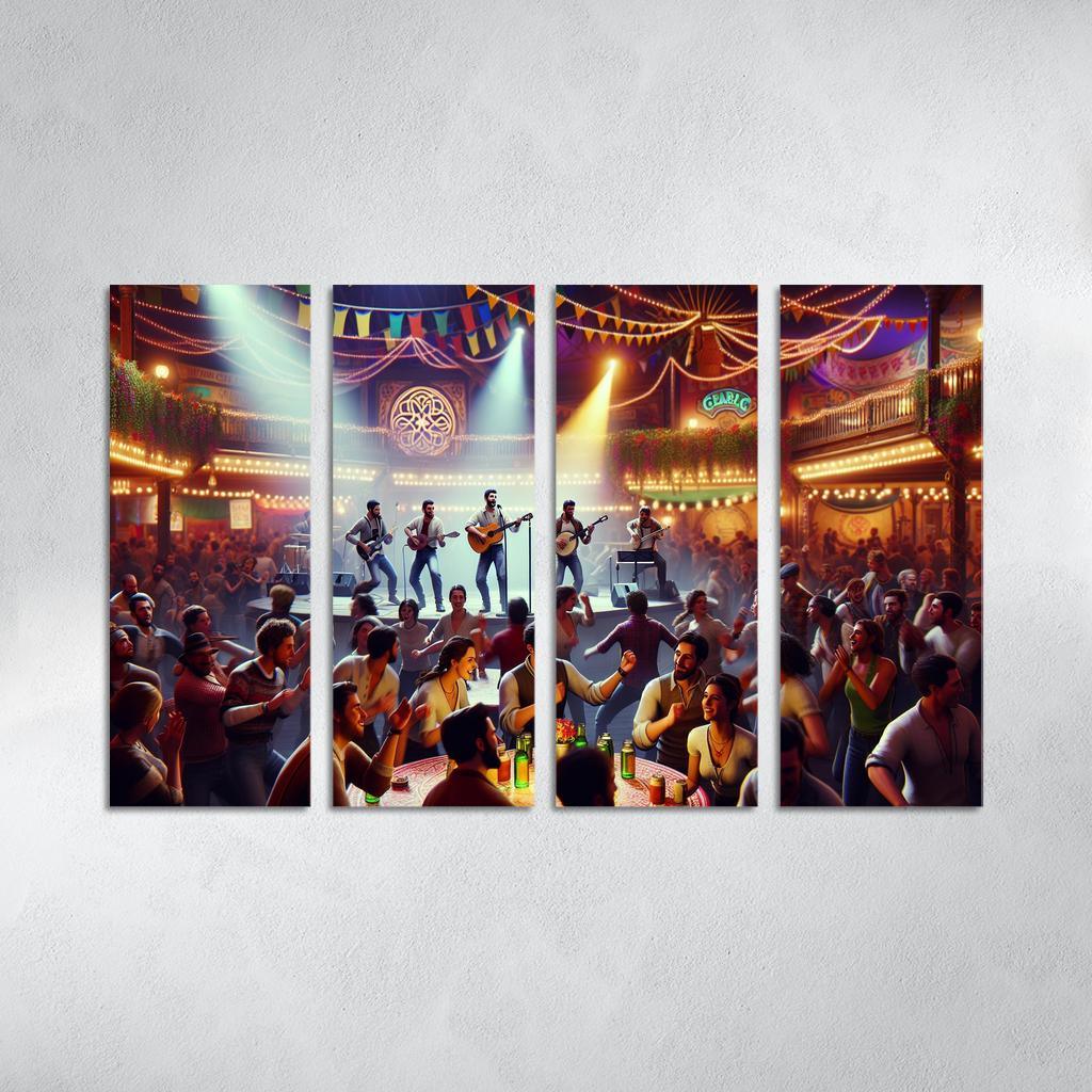 Celtic Connections - Scotland Modern Paintings Frame