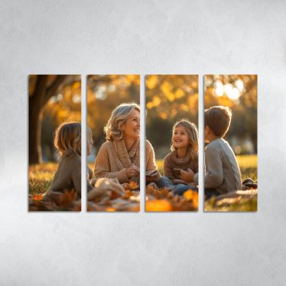 Heartstrings Of Memories A Mothers Gift Of Love Canvas Paintings Frame