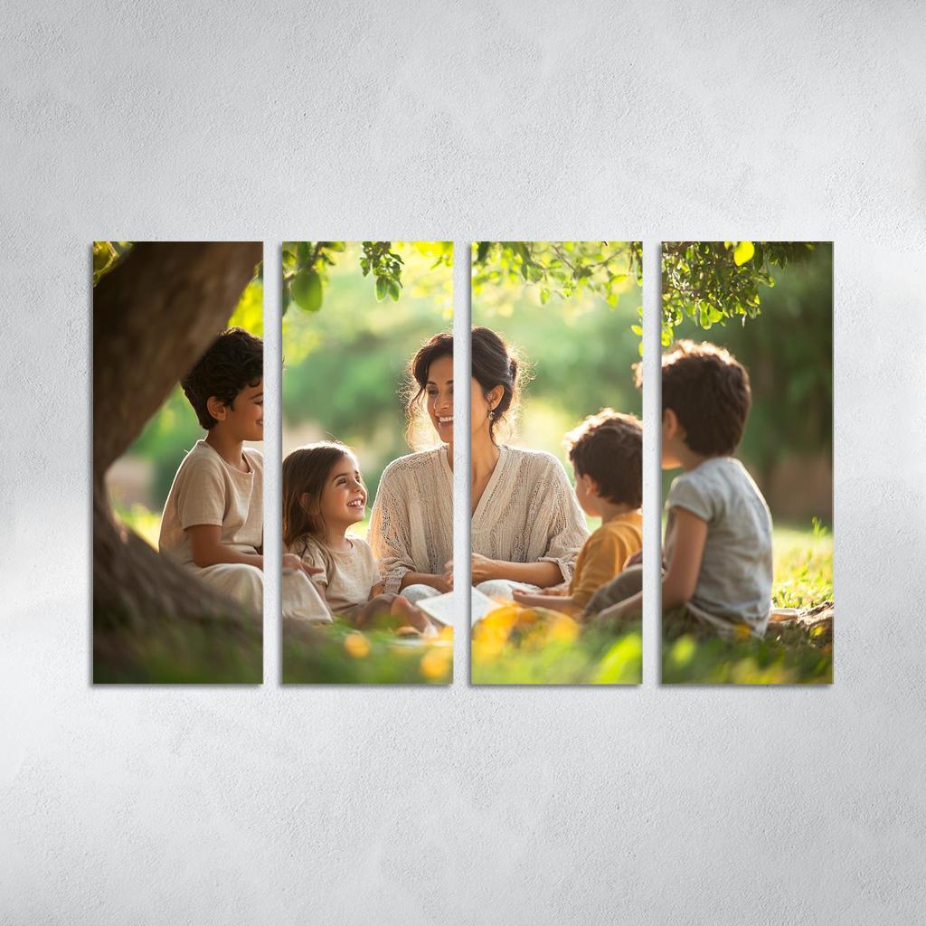 Stories Of Strength A Mothers Journey Canvas Paintings Frame