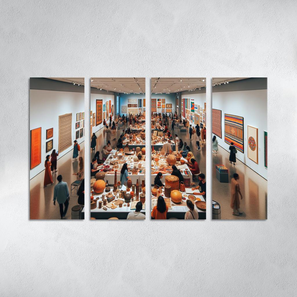 Echoes Of Heritage Art And Cultural Preservation Framed Paintings