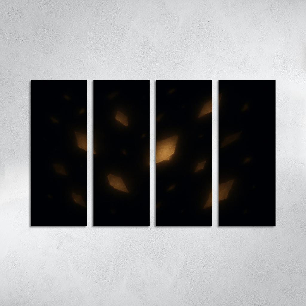 Fragments Of Eternal Whispers Oil Paintings Frame