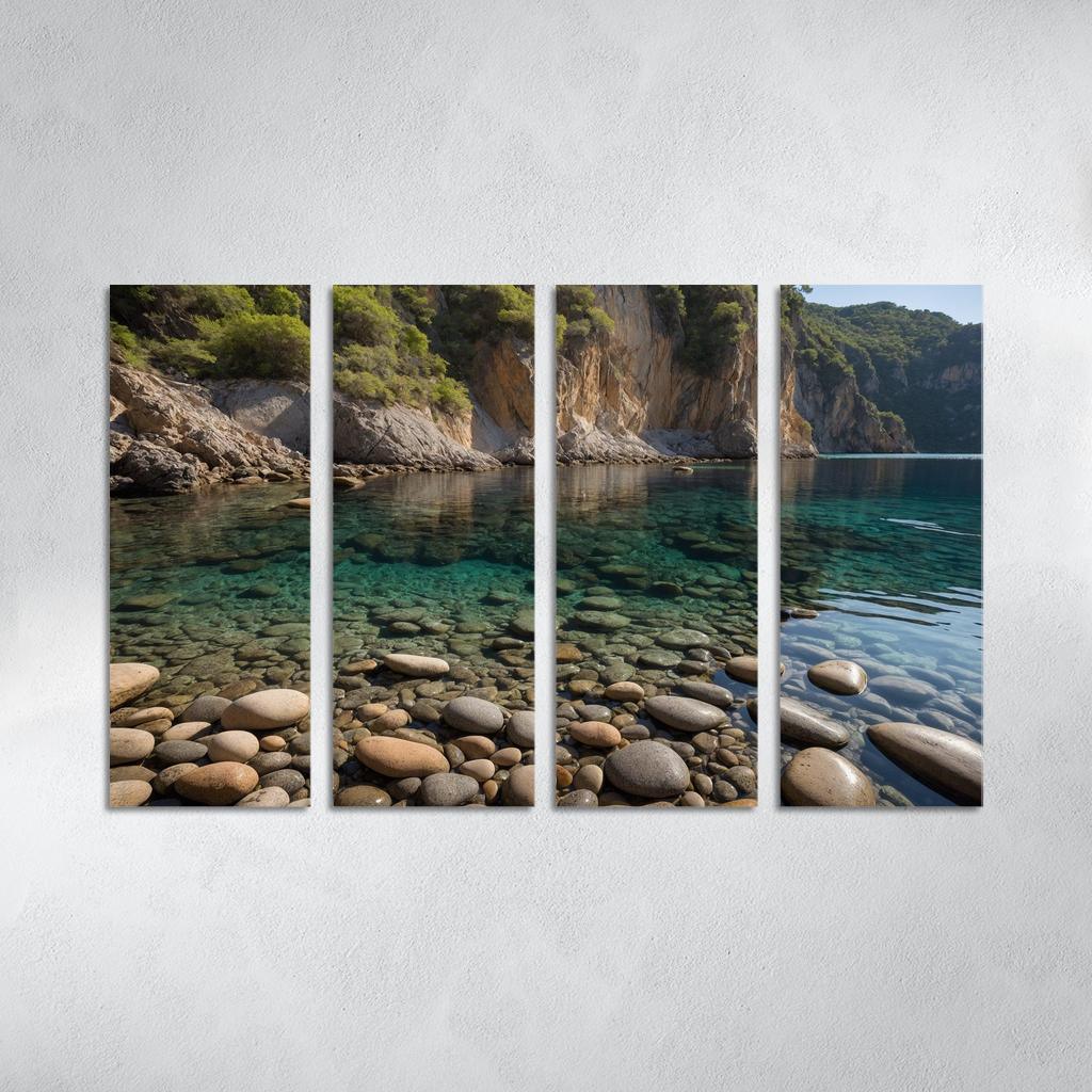 Crystalline Waters Of Tranquil Cove Art Trends