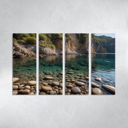 Crystalline Waters Of Tranquil Cove Art Trends