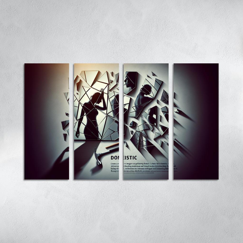 Silent Suffering Bringing Attention To Domestic Violence Art Trends