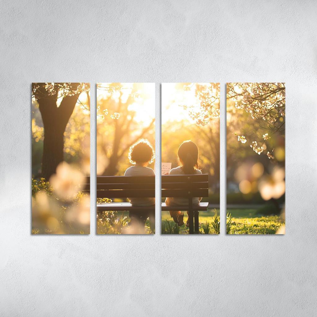 The Love That Transcends Time A Mother's Heart Canvas Paintings Frame