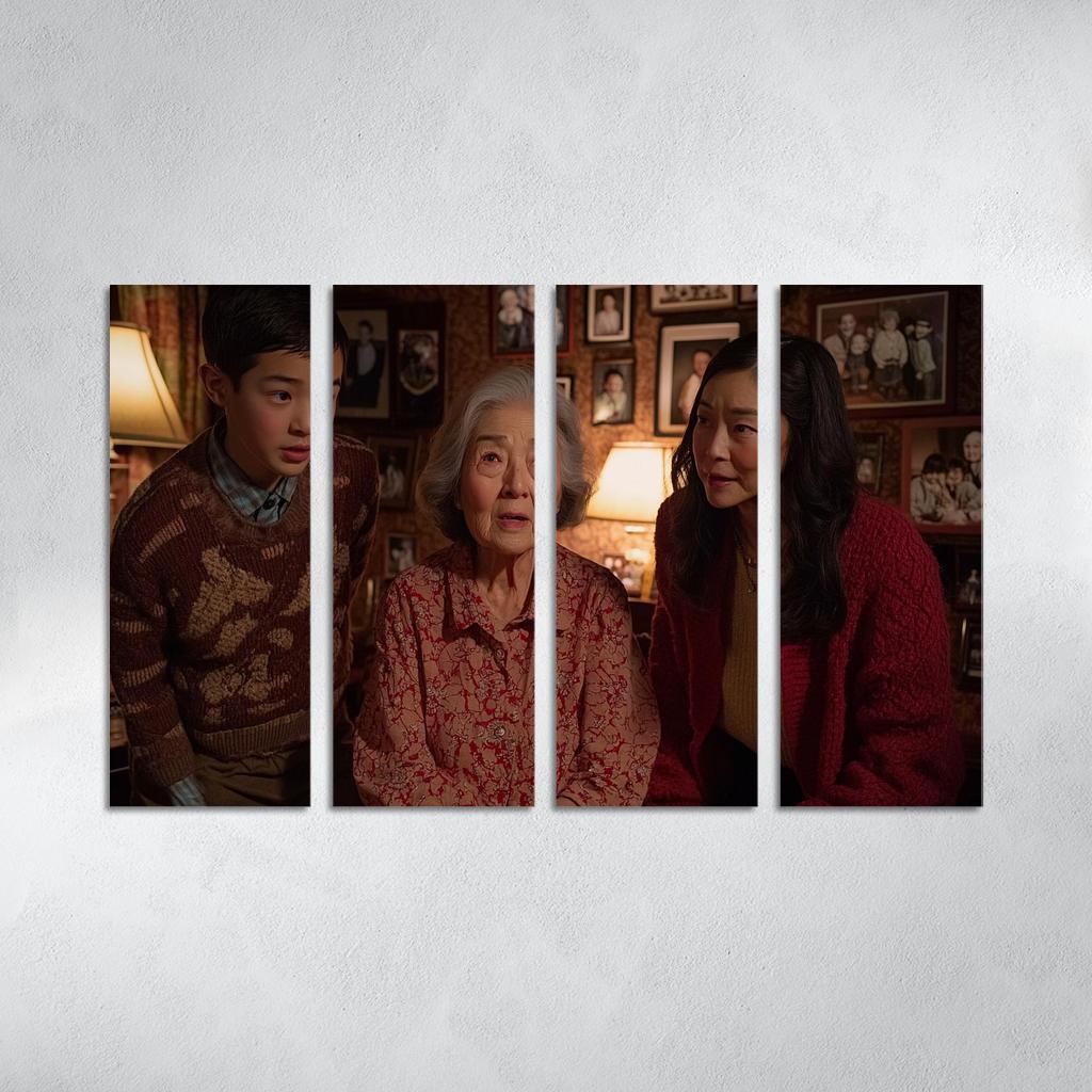 A Symphony Of Love A Mothers Guidance Modern Paintings Frame