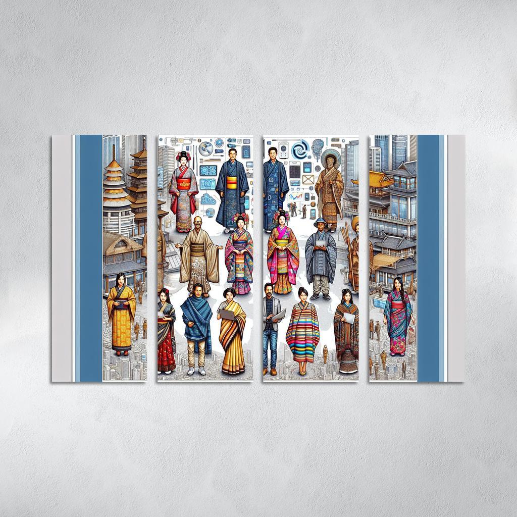 Roots Of Heritage The Value Of Cultural Preservation Custom Paintings Frame