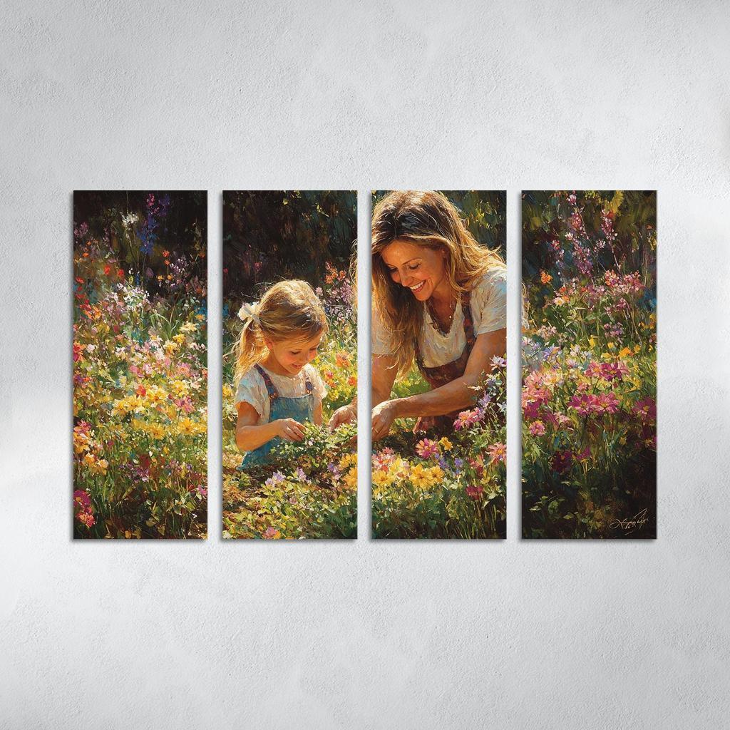 The Garden Of Love Nurtured By A Mother's Hands One-piece Frames