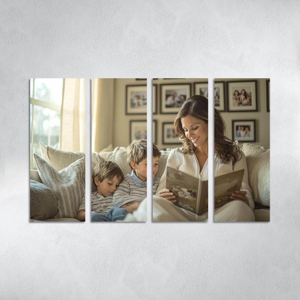 Moments Of Nurture A Mothers Care Modern Paintings Frame