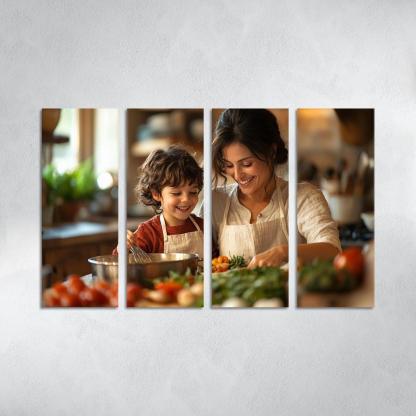 The Heart Of Home A Mothers Unconditional Love Canvas Paintings Frame