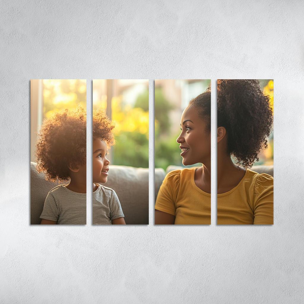The Strength Of Her Voice A Mothers Empowering Words Canvas Paintings Frame