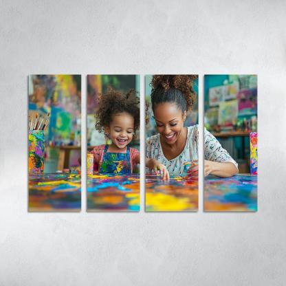 Canvas Of Memories Paintings Of Love Custom Paintings Frame