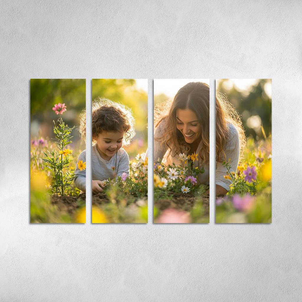 A Garden Of Memories Planting Love With Care Custom Paintings Frame