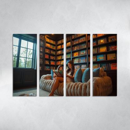 Tales Of Wisdom A Mother's Timeless Lessons Canvas Paintings Frame