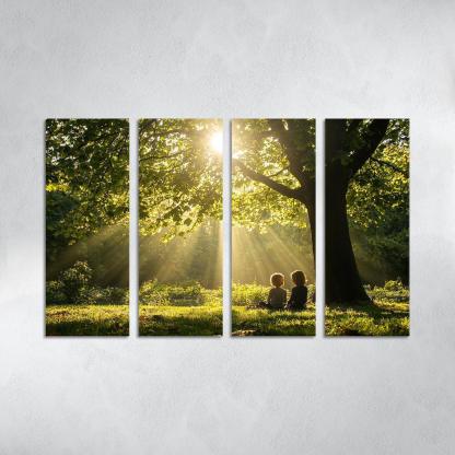 Guiding Lights A Mothers Wisdom Custom Paintings Frame