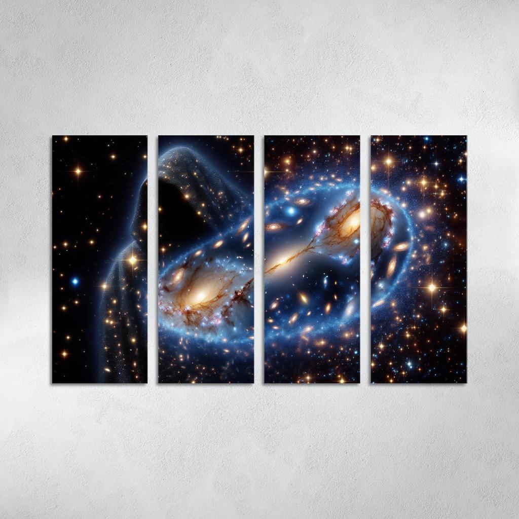 The Mysteries Of Dark Matter Abstract Paintings Frame