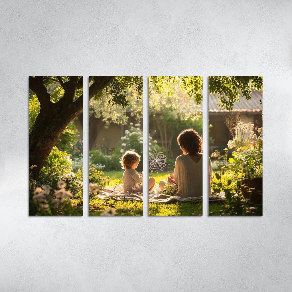 The Web Of Love A Mothers Protective Embrace One-piece Frames