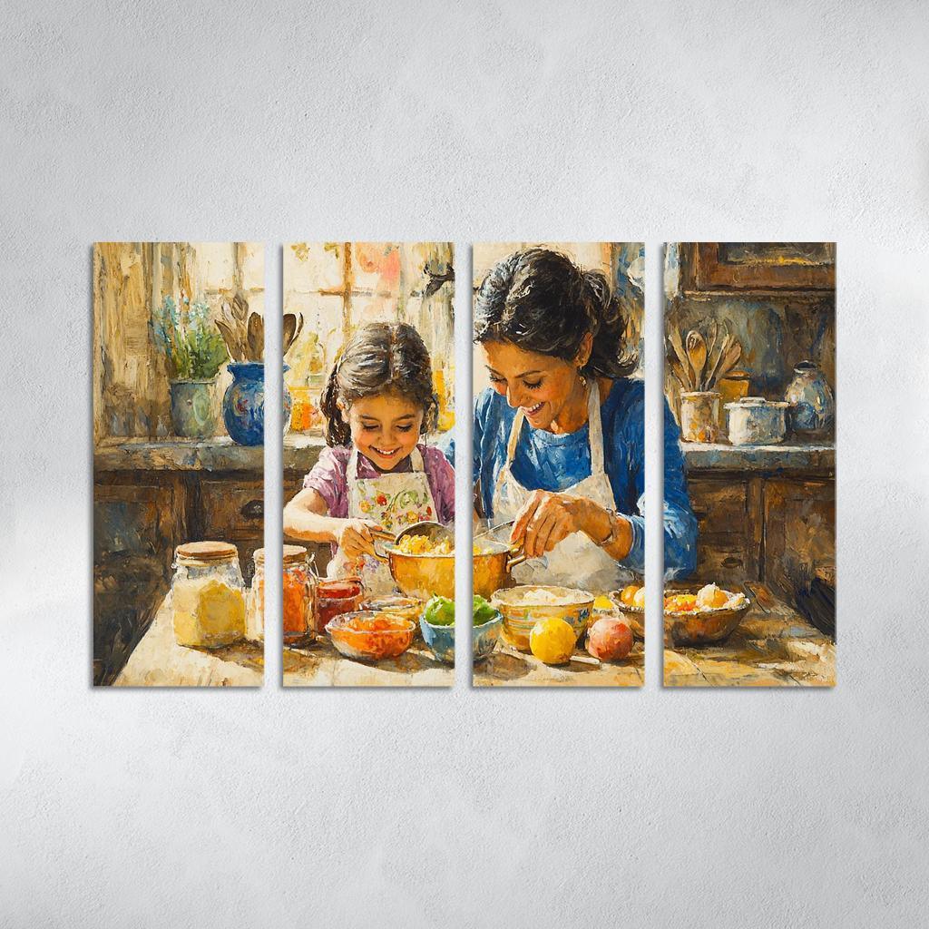 Culinary Memories The Recipe Of Love Custom Paintings Frame