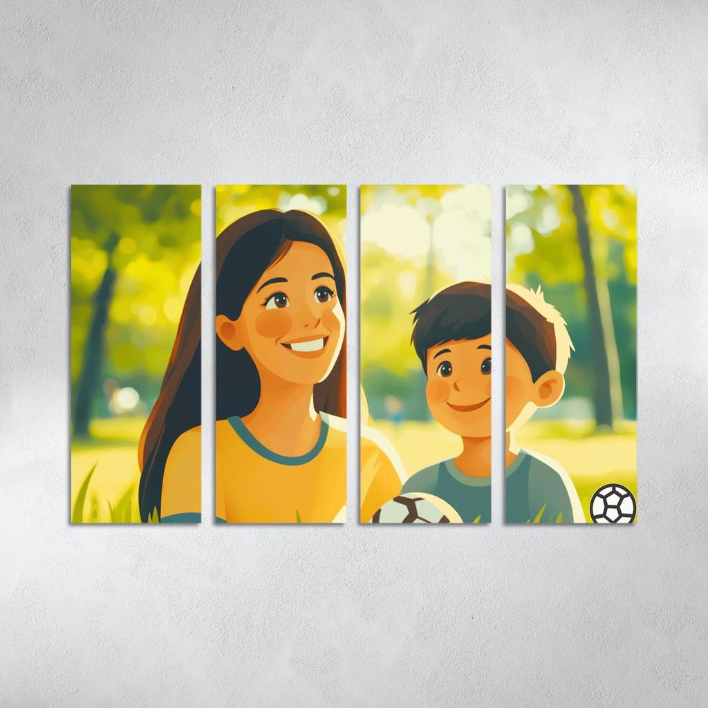 Heartstrings Of Hope A Mothers Encouragement Canvas Paintings Frame