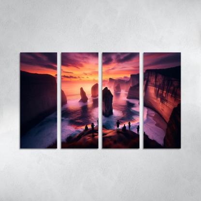 Sunset Cliffs Scenic Vistas Art Trends