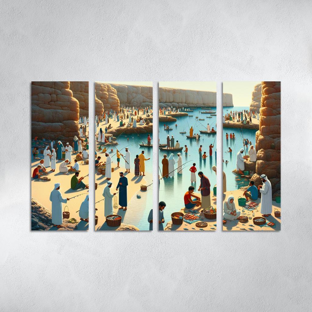 Fisherman's Cove Bounty Of The Sea Premium Artwork Frames