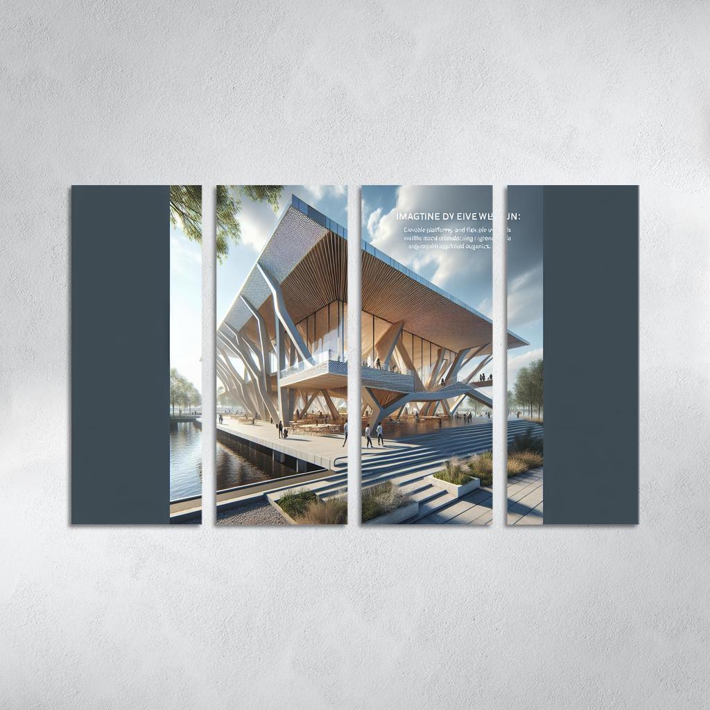 The Resilient Pavilion Custom Paintings Frame