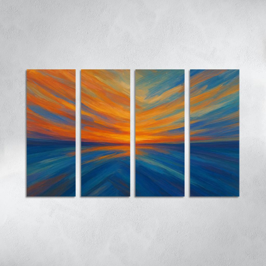 Ode To The Ever-changing Horizon Premium Artwork Frames