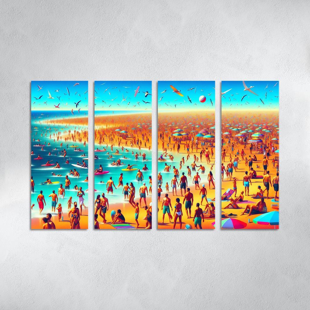 Adventure Island Thrilling Water Sports Custom Paintings Frame