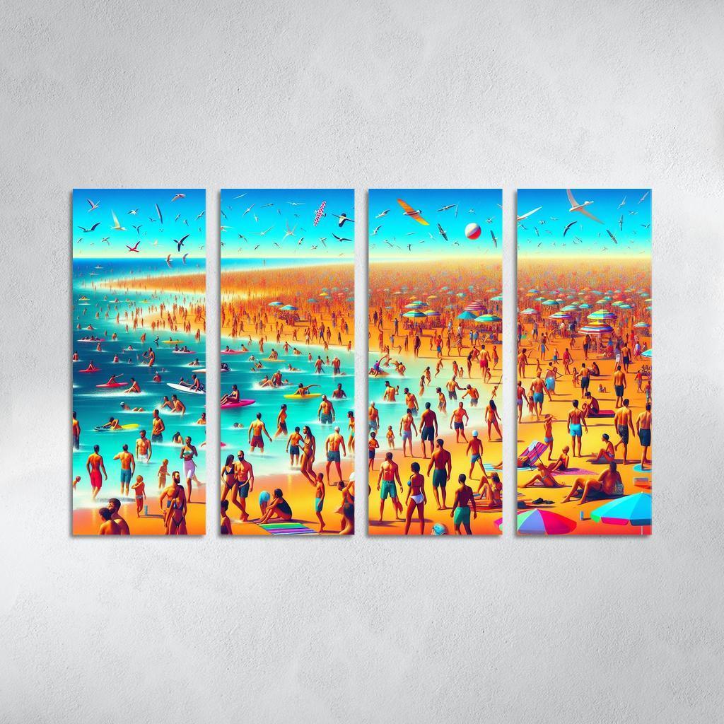 Adventure Island Thrilling Water Sports Custom Paintings Frame