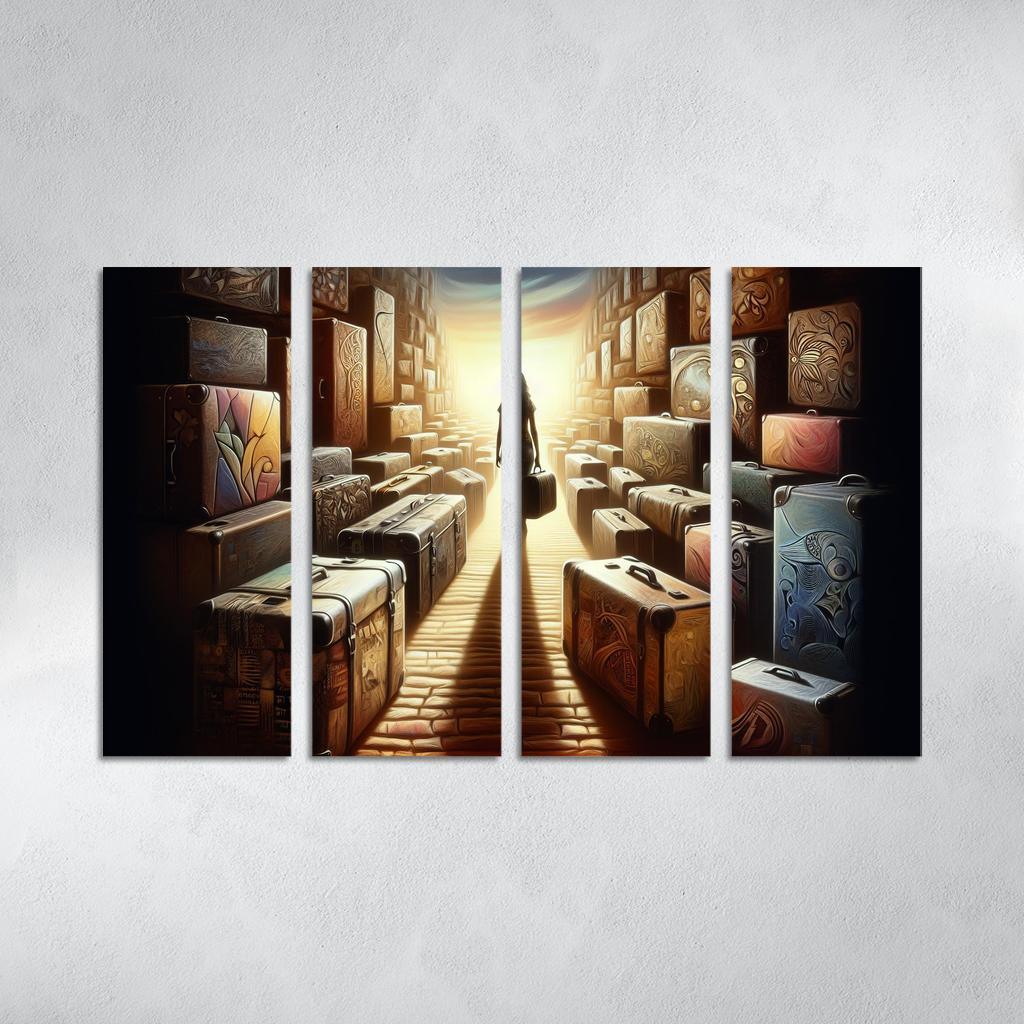 Voices Of Resilience The Refugee Experience Multi-panel Paintings