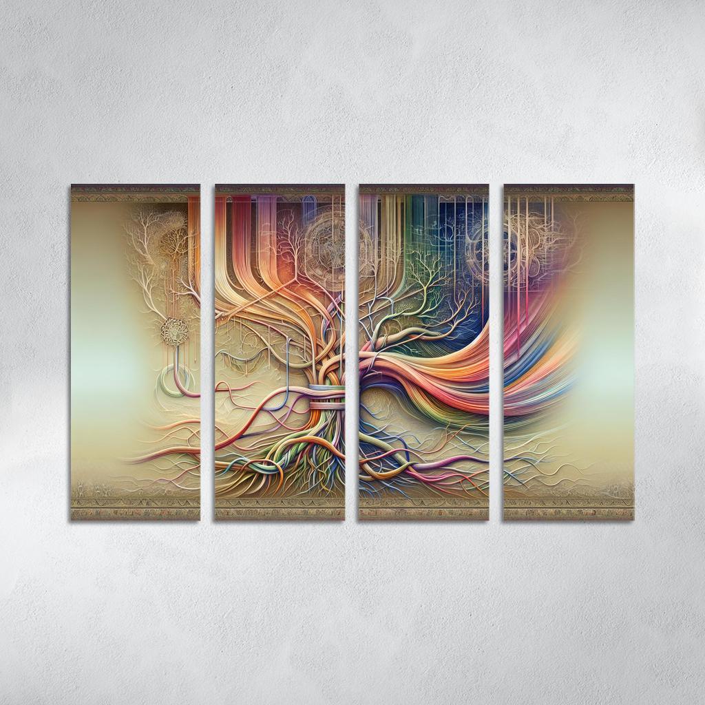 Threads Of Time And Space Premium Artwork Frames