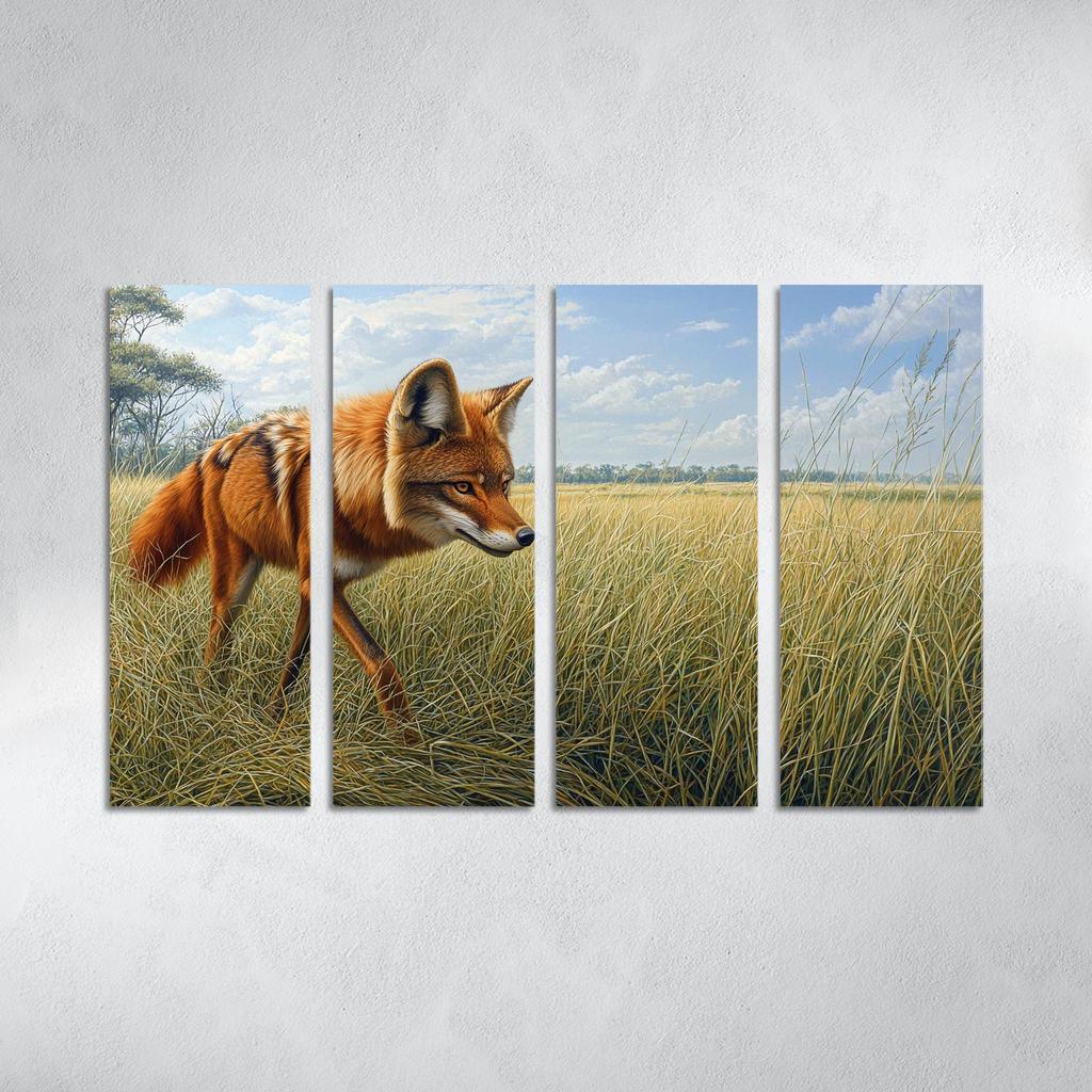 The Serene Maned Wolf The Tallest Canid Art Trends