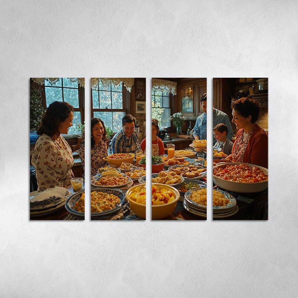 The Love That Nourishes A Mothers Table One-piece Frames