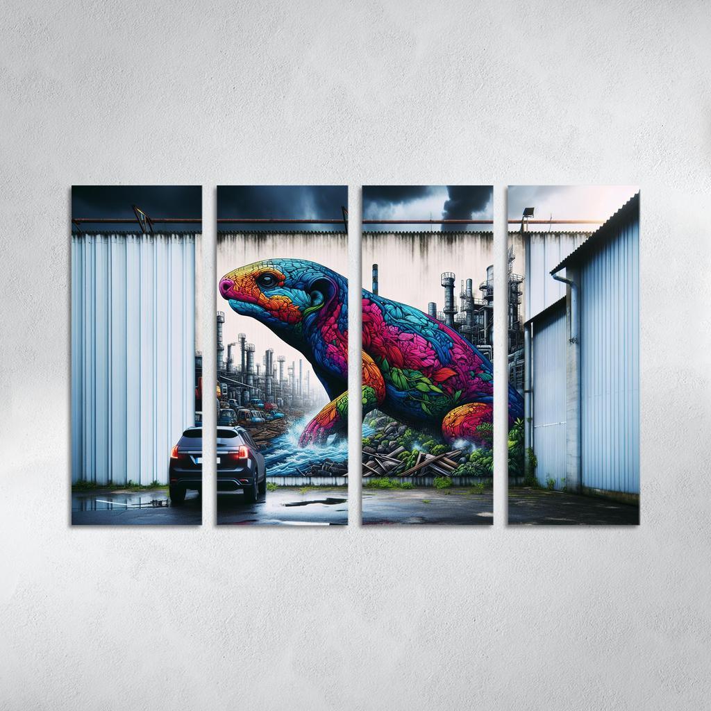 Whispers Of Nature The Cry Of Endangered Species Custom Paintings Frame