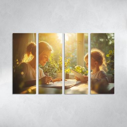 The Language Of Love A Mothers Words Custom Paintings Frame