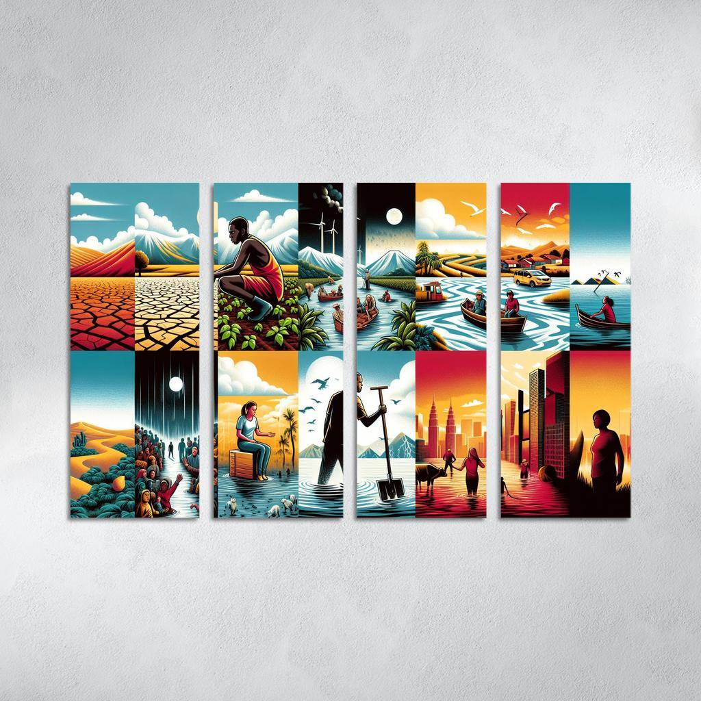 Interconnected Futures The Global Impact Of Climate Change Art Trends