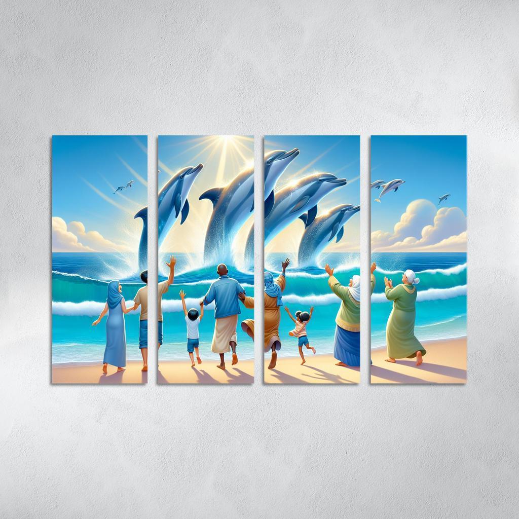 Dolphin Point Wildlife Encounter Premium Artwork Frames
