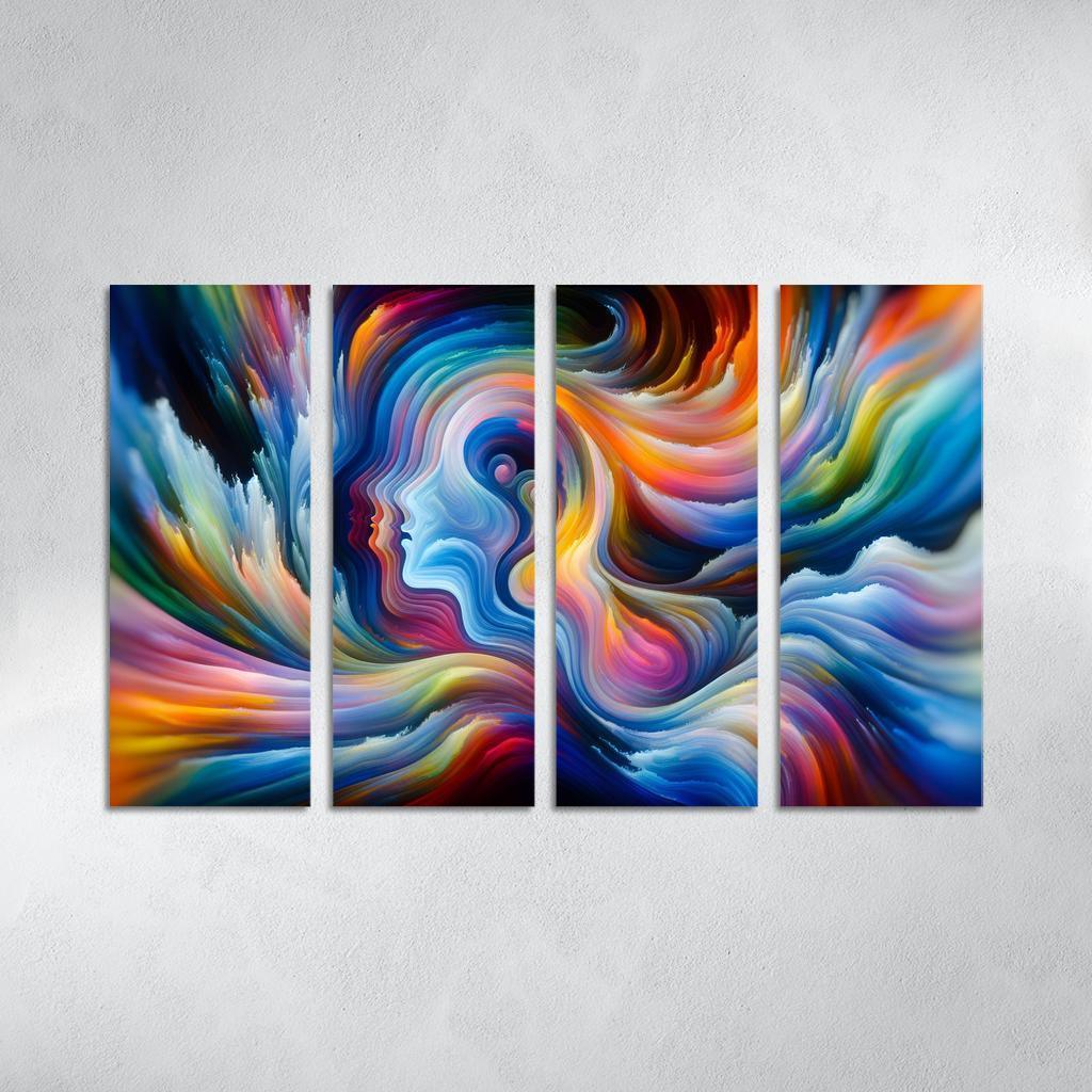 Chroma Of Emotions Premium Artwork Frames