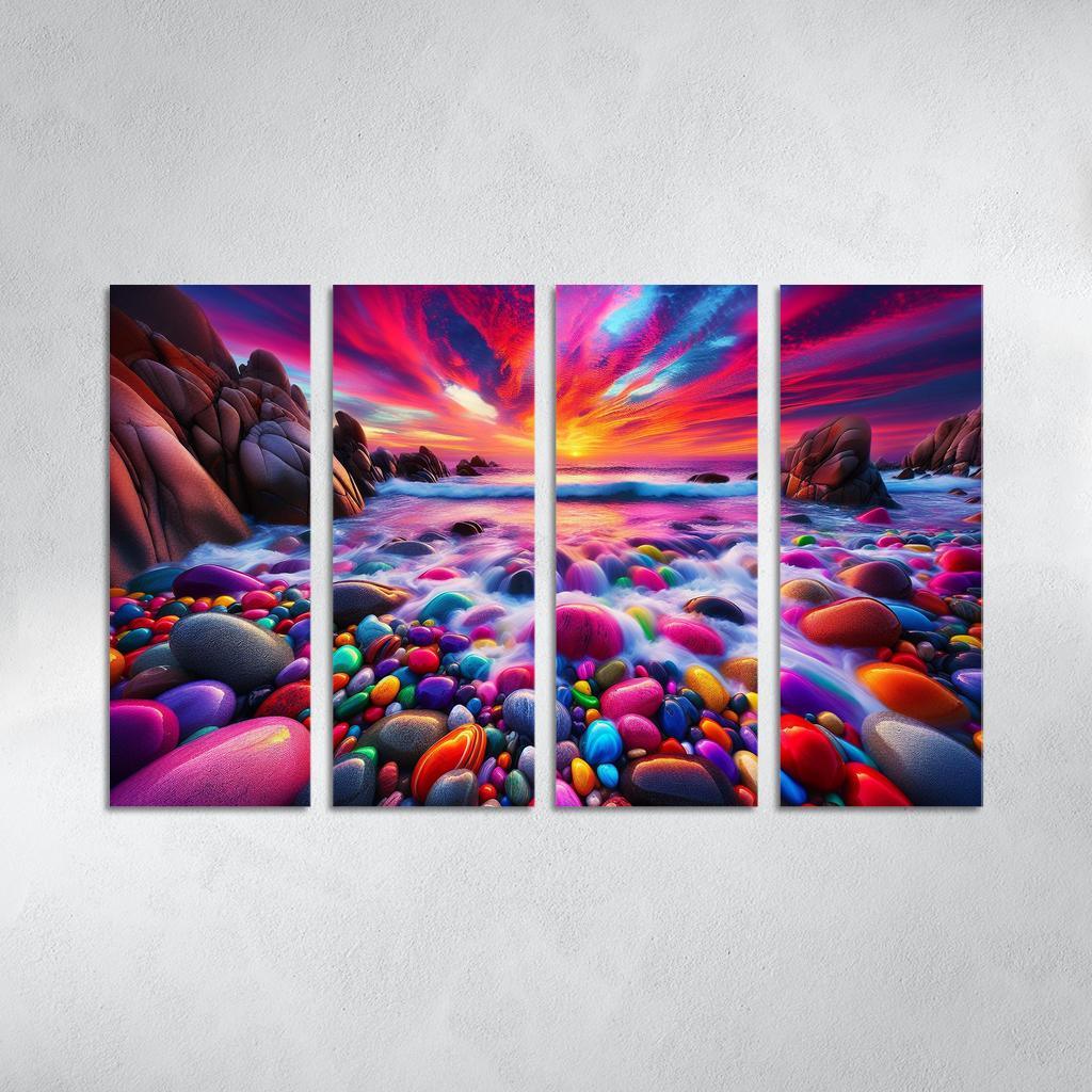 Cove Of Colors A Photographer's Paradise Custom Paintings Frame