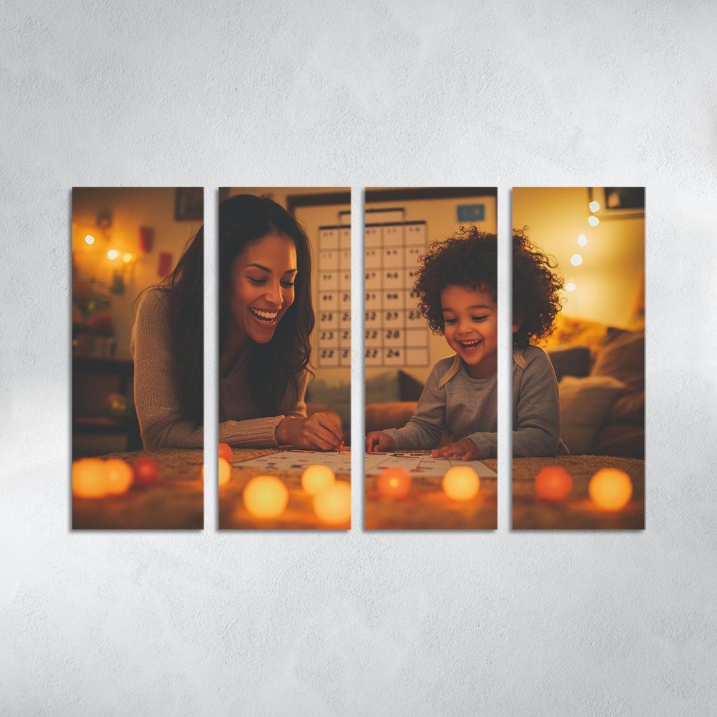 The Gift Of Time Cherishing Every Moment Custom Paintings Frame