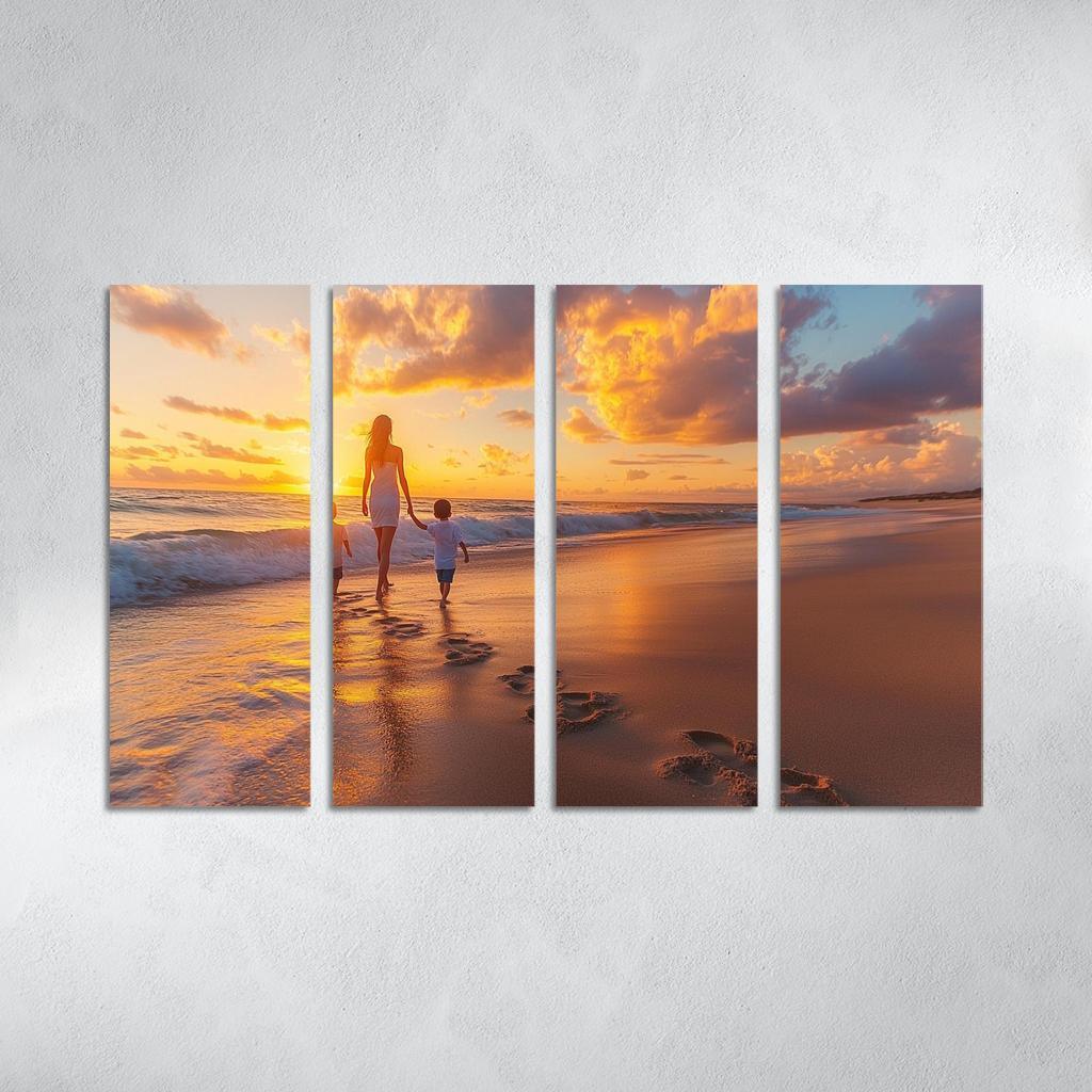 Footprints Of Love A Mothers Guiding Path One-piece Frames