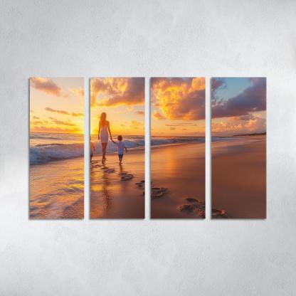 Footprints Of Love A Mothers Guiding Path One-piece Frames