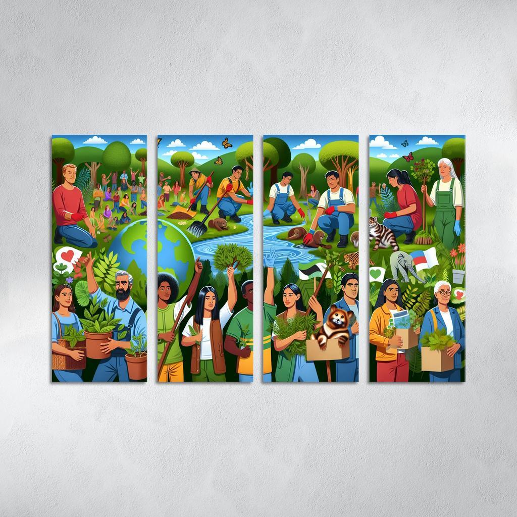 Earth Guardians Celebrating Environmental Activism Art Trends