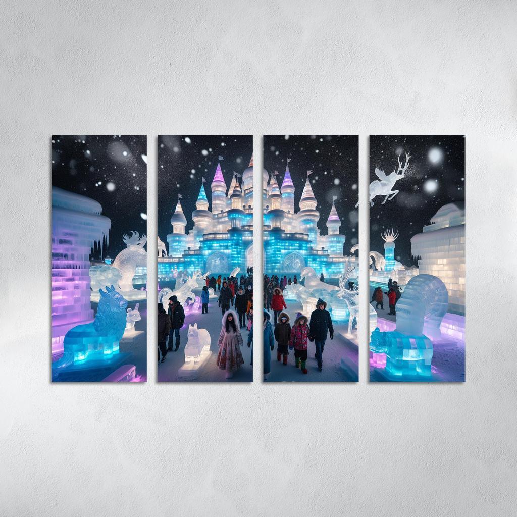 Harbin Ice And Snow Festival - China Framed Paintings