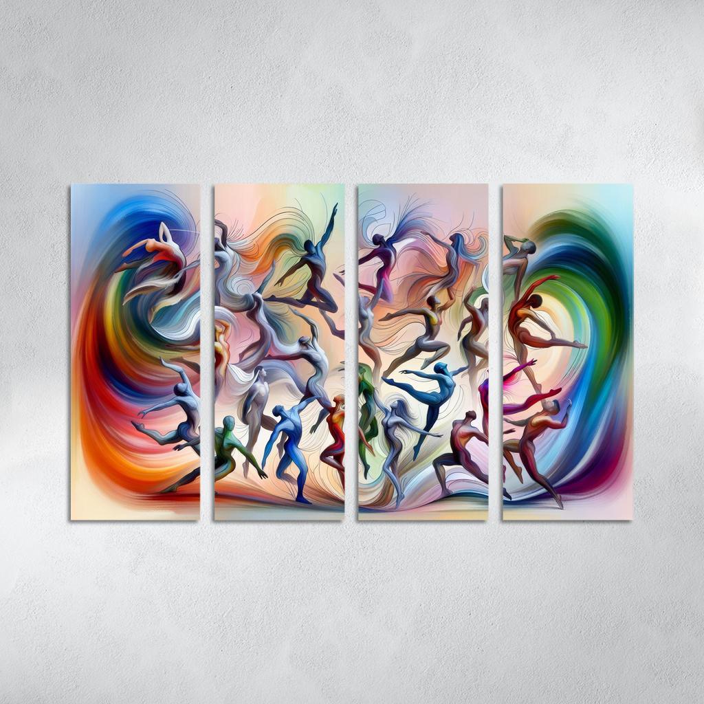 Choreography Of Emotions Premium Artwork Frames