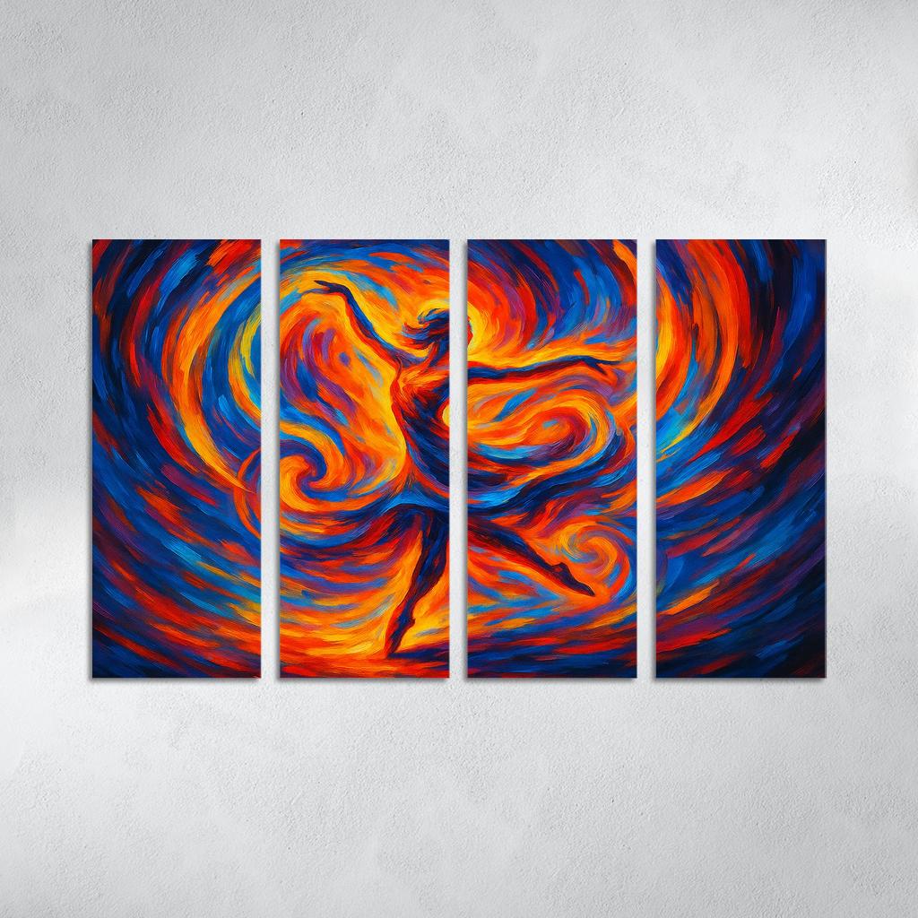 Dance Of The Boundless Spirit Premium Artwork Frames