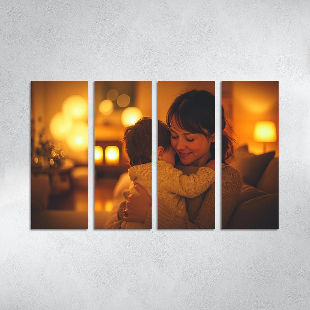 Hugs Of Comfort The Embrace Of A Mother One-piece Frames